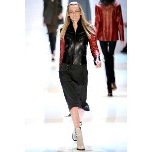 Derek Lam FW11 Black Utility Skirt / Size 2 Runway